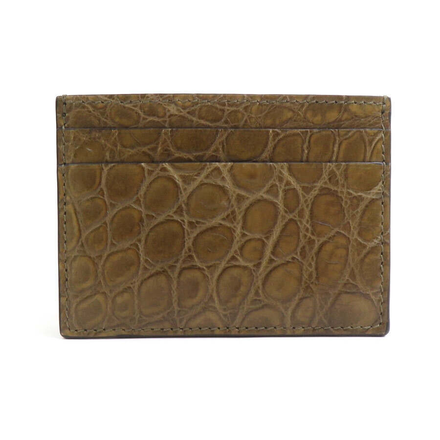 Gucci Crocodile Brown Wallet